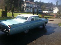 1963 Sky Blue Cadillac DeVille Coupe
