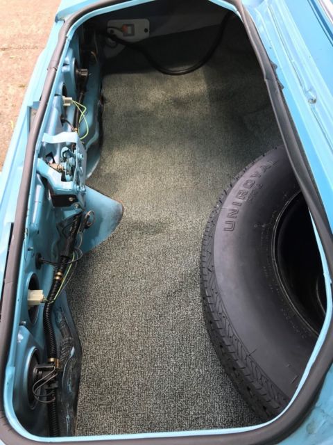 1977 Blue Pontiac Firebird Coupe