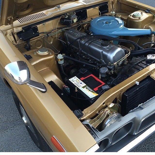 1974 Golden light brown classic Nissan Skyline Coupe