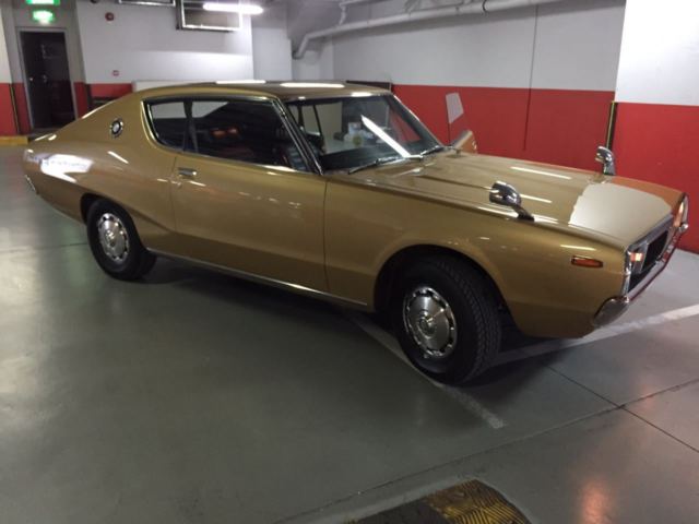 1974 Golden light brown classic Nissan Skyline Coupe