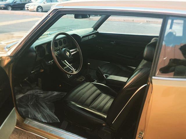 1974 Golden light brown classic Nissan Skyline Coupe