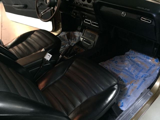 1974 Golden light brown classic Nissan Skyline Coupe