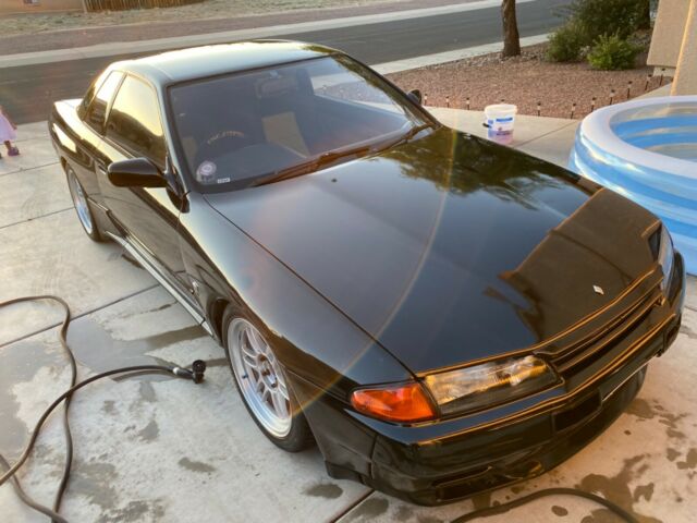 1991 Black Nissan Skyline Coupe