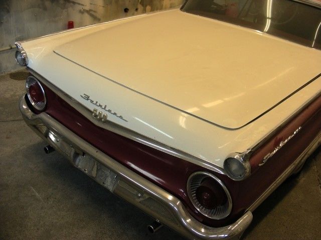 1959 Red Ford Fairlane Convertible