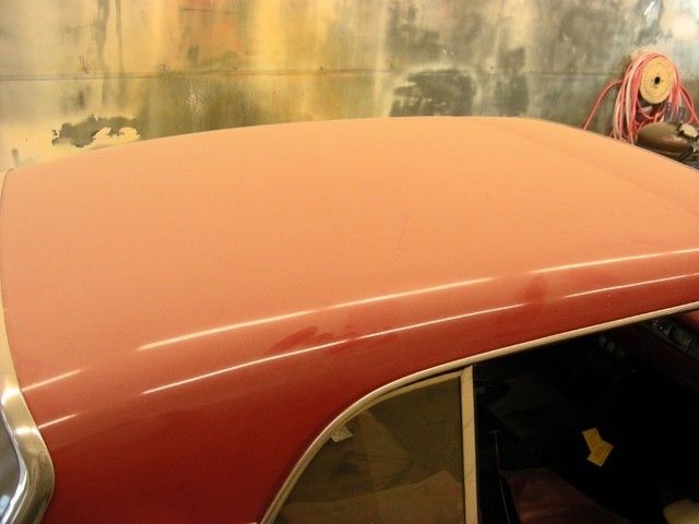 1959 Red Ford Fairlane Convertible