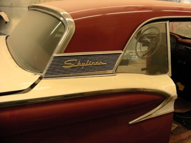 1959 Red Ford Fairlane Convertible