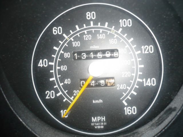 1977 Yellow Mercedes-Benz SL-Class Convertible