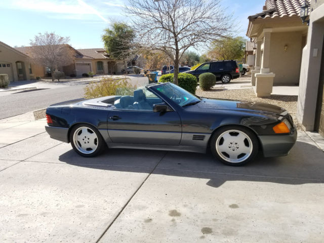 1994 Gray Mercedes-Benz SL-Class Convertible