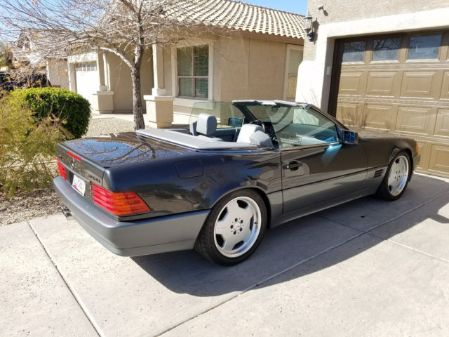 1994 Gray Mercedes-Benz SL-Class Convertible