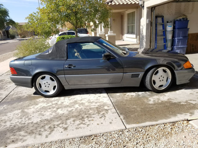 1994 Gray Mercedes-Benz SL-Class Convertible