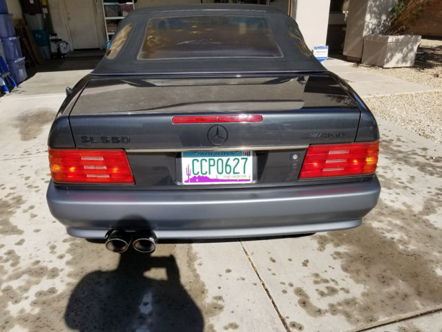 1994 Gray Mercedes-Benz SL-Class Convertible