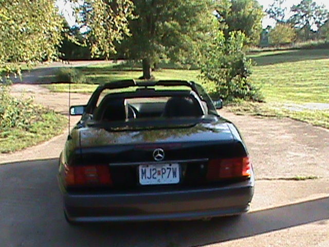 1994 Black Mercedes-Benz SL-Class Convertible