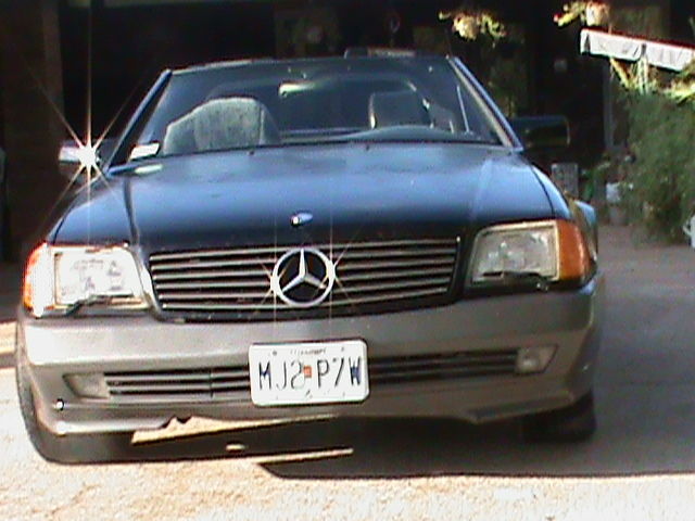 1994 Black Mercedes-Benz SL-Class Convertible