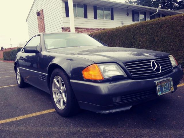 1994 Gray Mercedes-Benz SL-Class Convertible