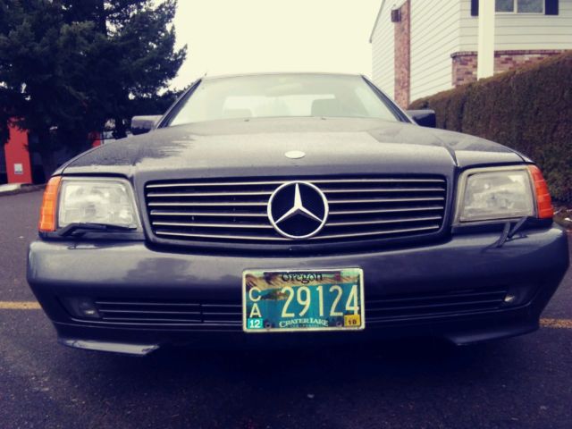 1994 Gray Mercedes-Benz SL-Class Convertible
