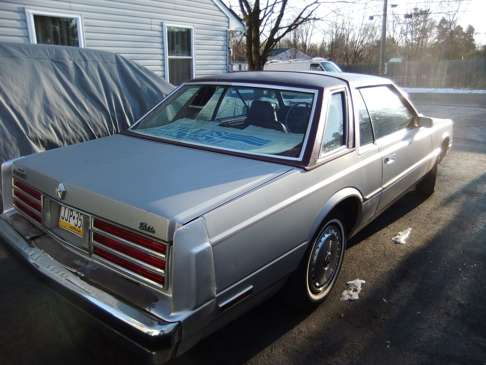 1982 Silver Chrysler Cordoba Coupe
