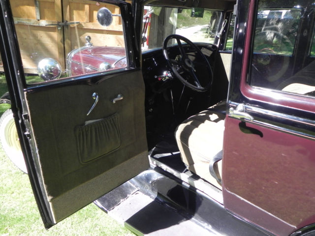 1931 Burgundy Ford Model A