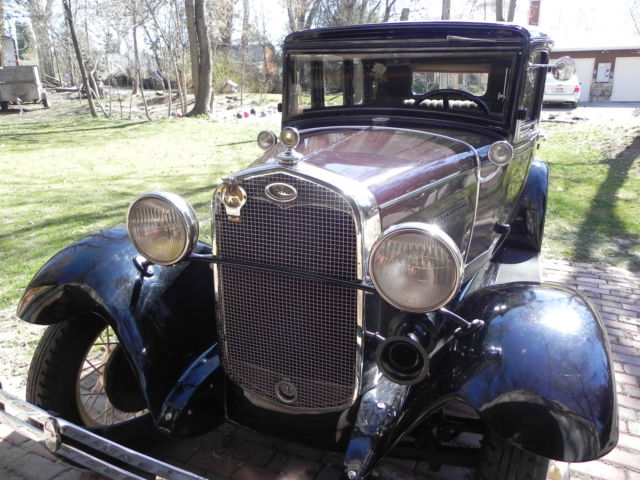 1931 Burgundy Ford Model A