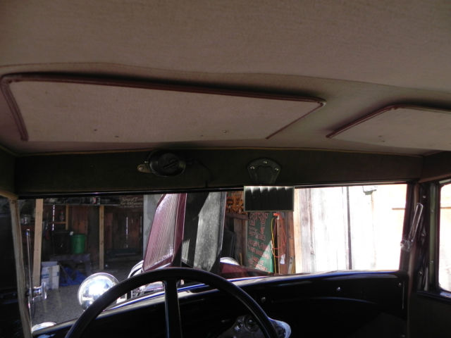 1931 Burgundy Ford Model A