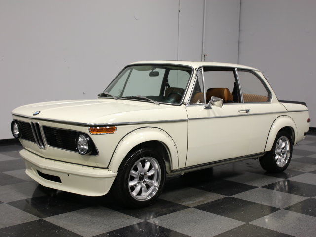 1970 White BMW 2002 Coupe