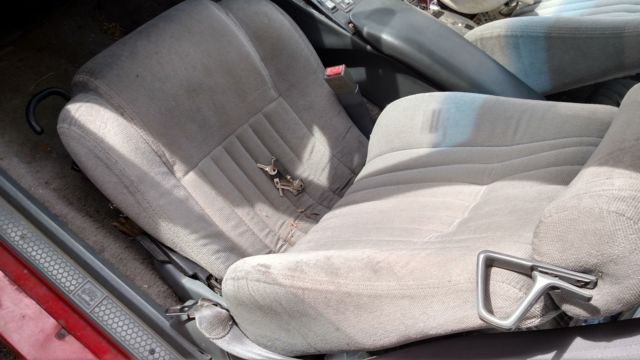 1989 Red Pontiac Firebird Hatchback