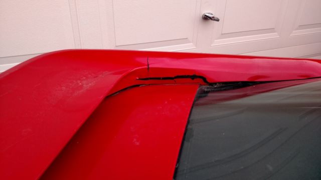 1989 Red Pontiac Firebird Hatchback