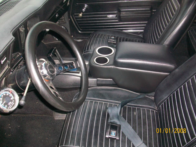 1969 Silver Chevrolet Camaro Coupe