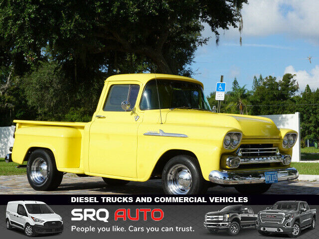 1958 Yellow Chevrolet Other Pickups Apache