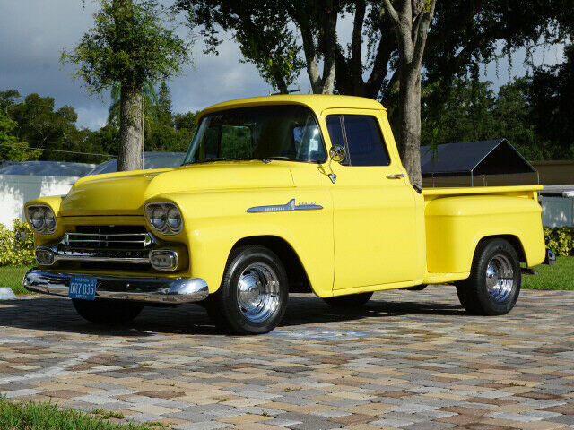 1958 Yellow Chevrolet Other Pickups Apache