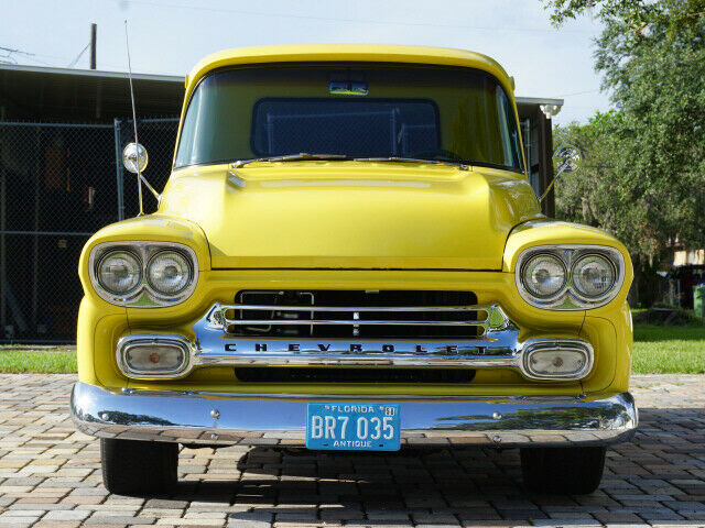 1958 Yellow Chevrolet Other Pickups Apache