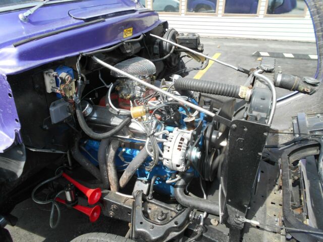 1956 Purple Ford F-100 Standard Cab Pickup