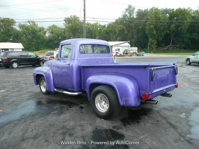 1956 Purple Ford F-100 Standard Cab Pickup