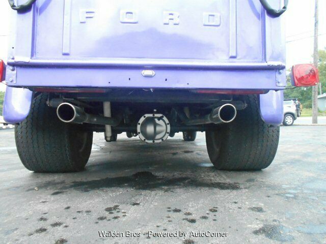 1956 Purple Ford F-100 Standard Cab Pickup