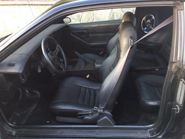 1987 Black Chevrolet Camaro