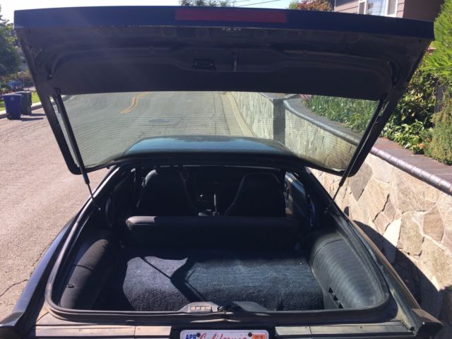 1987 Black Chevrolet Camaro