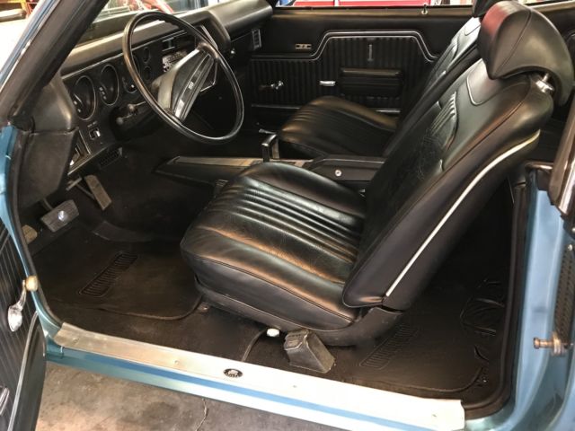 1971 Blue Chevrolet Chevelle Coupe