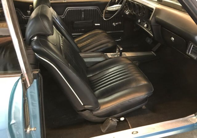 1971 Blue Chevrolet Chevelle Coupe
