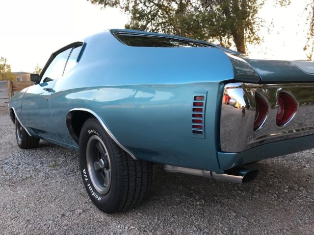 1971 Blue Chevrolet Chevelle Coupe