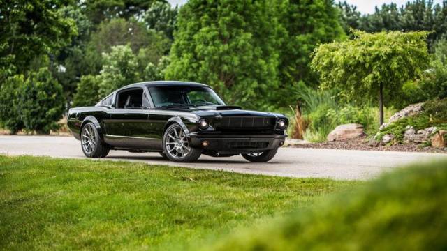 1965 Black Ford Mustang Fastback