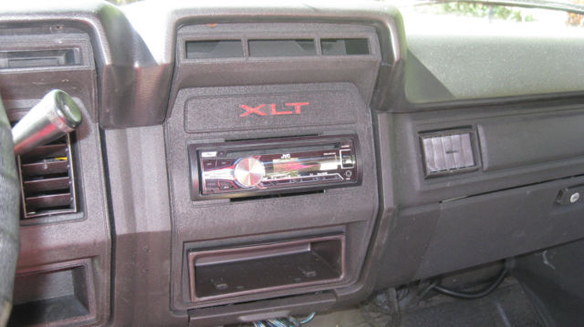 1986 Red Ford Bronco Convertible