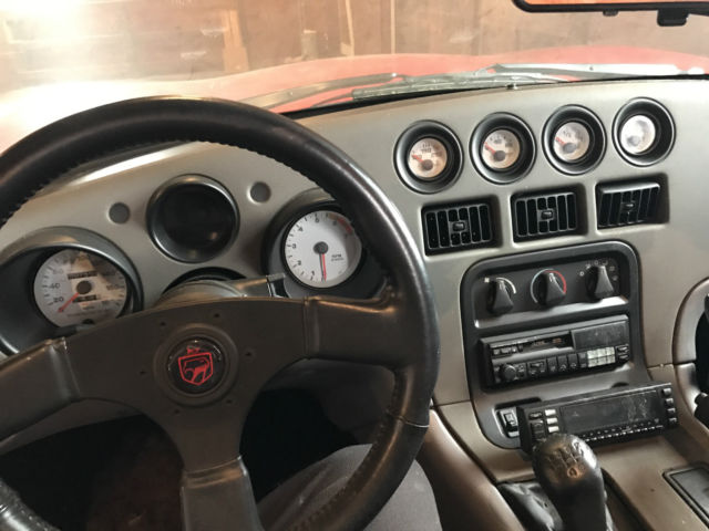 1992 Red Dodge Viper Convertible