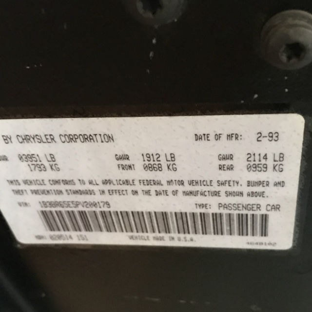 1992 Red Dodge Viper Convertible