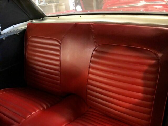 1965 Red Ford Mustang Convertible