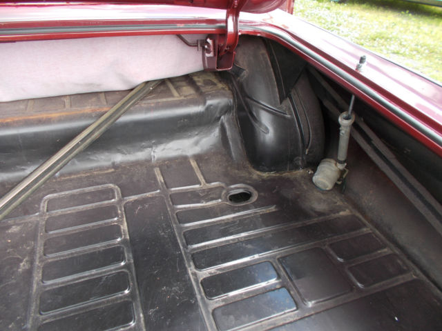 1962 Burgundy Pontiac Bonneville Convertible