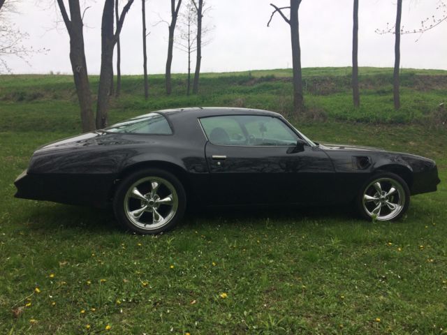 1978 BLACK WITH GOLD FLAKE Pontiac Trans Am COUPE