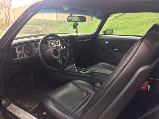 1978 BLACK WITH GOLD FLAKE Pontiac Trans Am COUPE