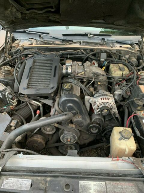 1988 Black Ford Thunderbird Coupe