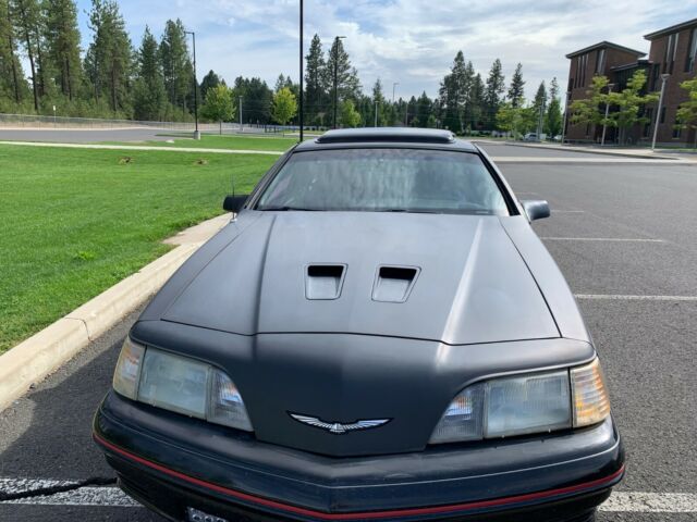 1988 Black Ford Thunderbird Coupe