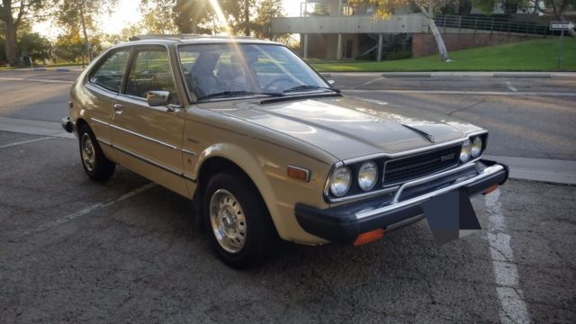 1979 Tan Honda Accord Coupe