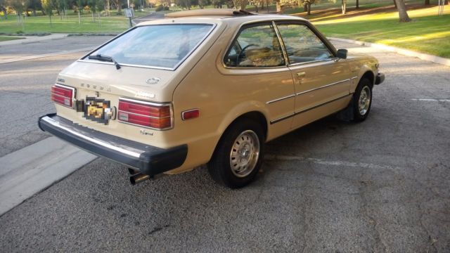 1979 Tan Honda Accord Coupe